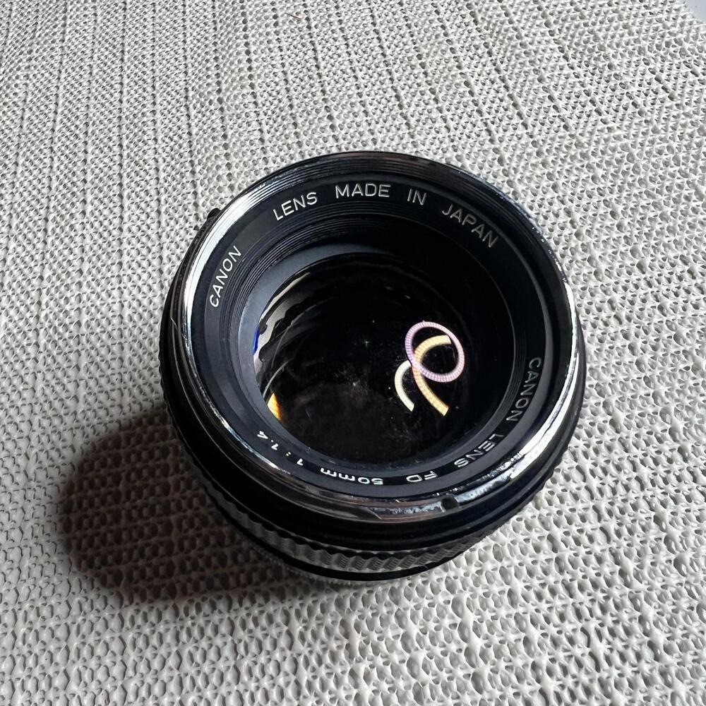 Canon FD 50mm f/1.4 Lens Made in Japan Vintage Manual‎ Focus Canon FD Mount